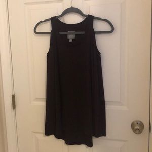 Cold shoulder sweater